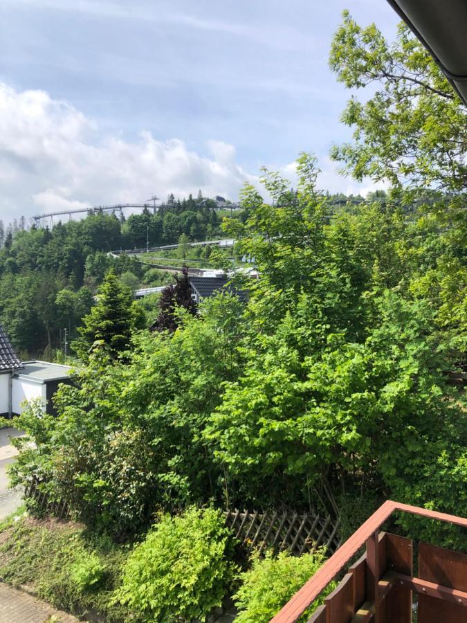 Ferienwohnung Bikepark-Veltins-Arena Winterberg Exterior foto